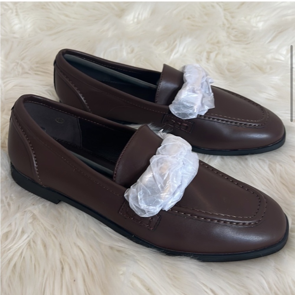Brown Leather Loafers - Picture 6 of 8
